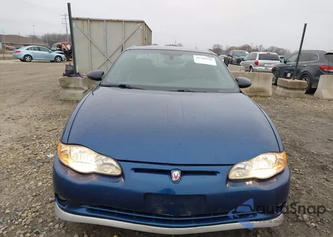 2004 Chevrolet Monte Carlo Supercharged Ss from USA, damaged, VIN 2G1WZ121349232835